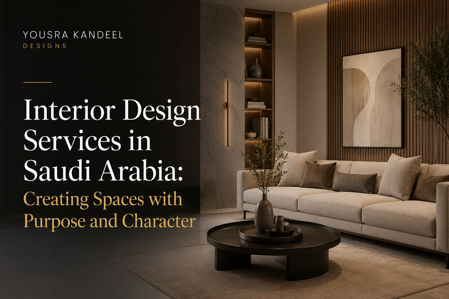 Interior Design Services in Saudi Arabia - Yousra Kandeel